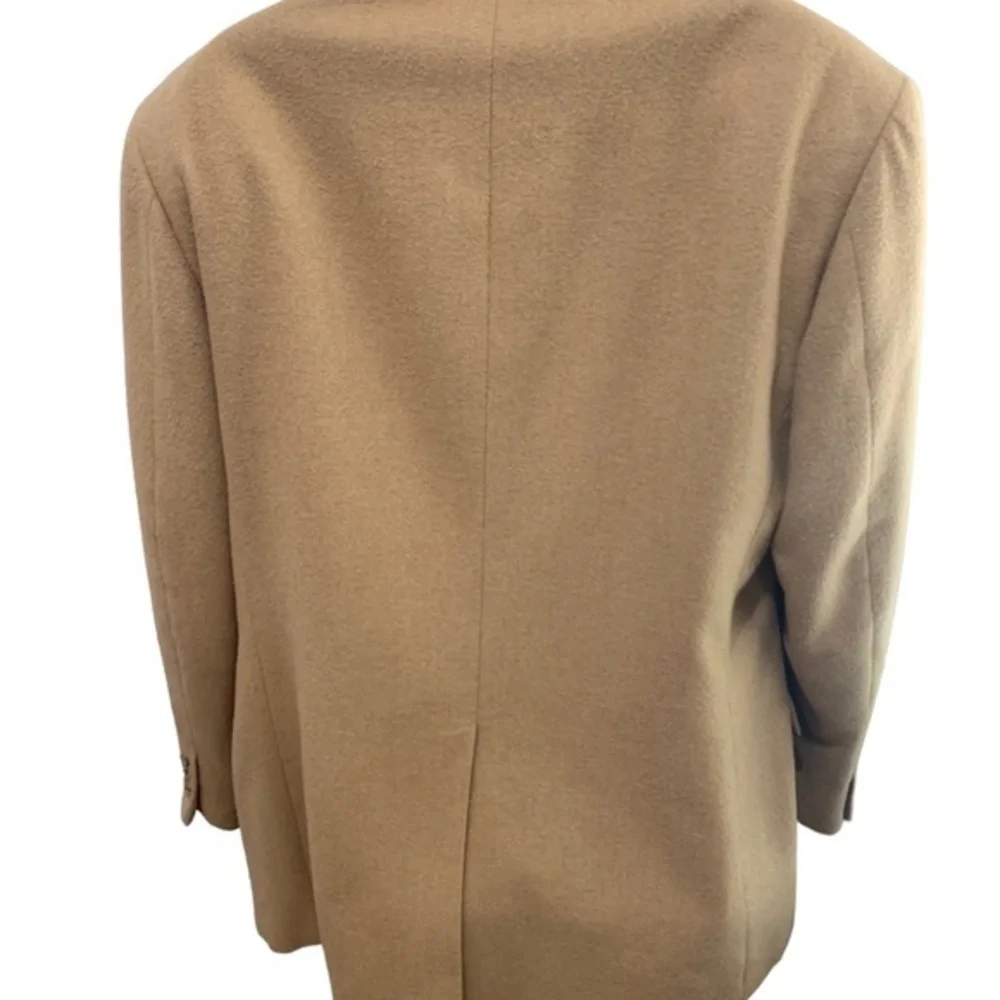 Men's Sportscoat Claiborne 100% Camel‎ Hair! Size ( 46 L) Two Button